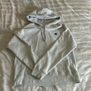gray champion sweatshirt